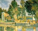 Paul Cezanne. Jas de Buffan, The Pool