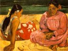 Paul Gauguin. Femmes de Tahiti [Sur la plage] (Tahitian Women [On the Beach])