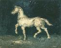 Vincent Van Gogh. Plaster Statuette of a Horse.