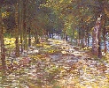 Vincent Van Gogh. Avenue in Voyer d'Argenson Park at Asnieres.