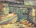 Vincent Van Gogh. Bridges across the Seine at Asnieres.