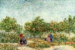 Vincent Van Gogh. Couples in the Voyer d'Argenson Park at Asnieres.
