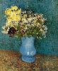 Vincent Van Gogh. Vase with Lilacs, Daisies and Anemones.