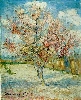 Vincent Van Gogh. Pink Peach Tree in Blossom (Reminiscence of Mauve).