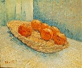 Vincent Van Gogh. Still Life with Basket and Six Oranges.