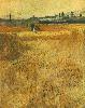Vincent Van Gogh. Arles: View from the Wheat Fields.