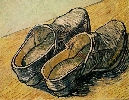 Vincent Van Gogh. A Pair of Leather Clogs.