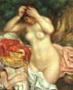 Pierre Auguste Renoir. Bather Arranging Her Hair